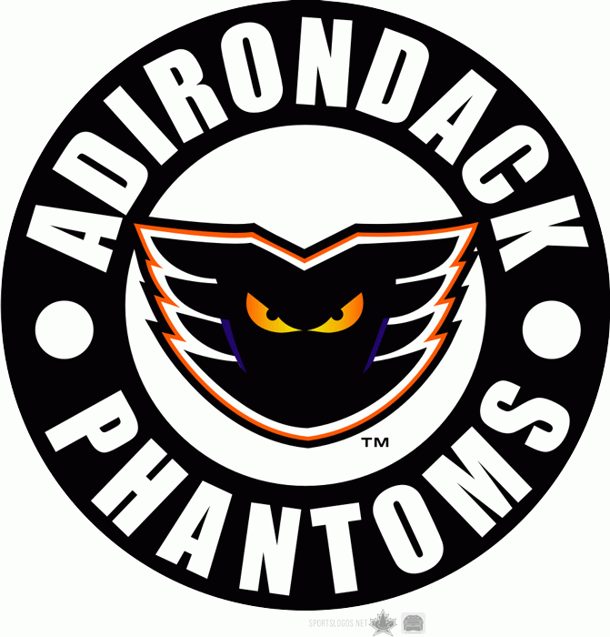 Adirondack Phantoms 2010 Alternate Logo iron on heat transfer